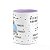 Caneca Signos Cartoon - Ela é de Libra - B-lilac - Imagem 3