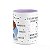 Caneca Signos Cartoon - Ela é de Peixes - B-lilac - Imagem 3
