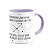 Caneca Signos Cartoon - Ela é de Sagitário - B-lilac - Imagem 2