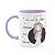 Caneca Signos Cartoon - Ela é de Virgem - B-lilac - Imagem 1