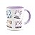 Caneca Flork Mães - Falas de mãe! - B-lilac, 325ml - Imagem 2