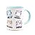Caneca Flork Mães - Falas de mãe! - Baby Blue - 325ml - Imagem 2