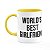 Caneca Geek World's Best Girlfriend - The Office - B-yellow - Imagem 1