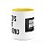 Caneca Geek World's Best Boyfriend - The Office - B-yellow - Imagem 3
