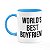 Caneca Geek World's Best Boyfriend - The Office - B-blue - Imagem 1