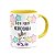 Caneca Divertida  - Fofa porém nervosinha Unicorn - B-yellow - Imagem 2