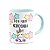 Caneca Divertida - Fofa porém nervosinha - Baby blue - Imagem 2