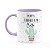 Caneca Divertida - Fofa como um cacto - B-lilac - 325ml - Imagem 1