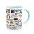 Caneca Geek Icons Moments - The office - Baby blue - Imagem 2