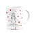 Caneca Religiosa Santinhos - Santa Bárbara - Imagem 2