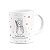 Caneca Religiosa Santinhos - Santa Luzia - Imagem 2