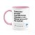 Caneca Geek Divertida - Não sou robô - B-pink - Imagem 1