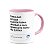 Caneca Geek Divertida - Não sou robô - B-pink - Imagem 2