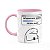 Caneca Divertida Flork - Instalando paciência - B-pink - Imagem 1