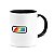 Caneca Divertida LGBT - Levanta Gay - 325ml - B-black - Imagem 2