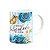 Caneca Floral Positividade - Que a Felicidade Vire Rotina - Imagem 2