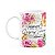 Caneca Floral Positividade - Se Acostume - Imagem 1