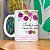 Caneca Floral Positividade - Sonhos não envelhecem - Imagem 3