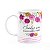 Caneca Floral Positividade - Sonhos não envelhecem - Imagem 1