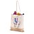 Sacola em Algodão e Juta 220g/m² (42x38cm) - Cód.: BAC015P - Imagem 4