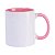 Caneca de Cerâmica Personalizada 325ml - Interior e Alça Coloridos (7 cores) - Imagem 6