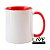 Caneca de Cerâmica Personalizada 325ml - Interior e Alça Coloridos (7 cores) - Imagem 8