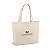 Sacola ecológica ecobag em algodão com fole na base personalizada - Imagem 1