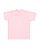 Camiseta Lisa Bebê em Algodão 100% Manga Curta com Botão na Gola Cores Claras - Imagem 5