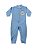 Pijama Infantil em Soft Liso com Bordado Ursinho Azul Masculino - Imagem 1