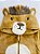 Macacão Bebê Tip Top em Plush Zíper Bichinhos Leão - Imagem 2