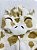 Macacão Bebê Tip Top em Plush Zíper Bichinhos Girafa - Imagem 2