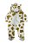 Macacão Bebê Tip Top em Plush Zíper Bichinhos Girafa - Imagem 1
