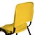 Cadeira Plástica Universitária Kit 5 A/E Amarelo Lara - Imagem 2