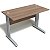 Mesa Reta de Escritório 60cm com Tampo de 18mm Star MV331 - Imagem 1