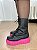 Bota Coturno Preto/Pink - Imagem 3
