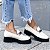Mocassim Tratorado Off White/Preto - Imagem 2