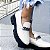 Mocassim Tratorado Off White/Preto - Imagem 1