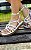 Sandália Rasteira Amarração Lohaz Off White - Imagem 1