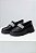 Mocassim Strass Tratorado Preto Lohaz - Imagem 1