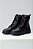 Bota Coturno Tira Strass Lohaz Preto - Imagem 1