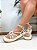 Sandália Flat Búzios Lohaz Off White - Imagem 1