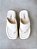 Tamanco Flat Atena Lohaz Off White - Imagem 1