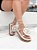 Sandália Flatform Garden Lohaz Off White - Imagem 4