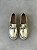Mocassim Charlotte Lohaz Ouro - Imagem 1