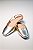 Sara - Sapatilha Feminina Slingback Bicolor Bico Quadrado Prata/Ouro - Imagem 6