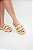 Tamanco Flatform Aura Lohaz Natural - Imagem 2