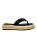 Tamanco Flatform Alba Lohaz Preto - Imagem 1