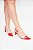 Sapato Slingback Ayla Lohaz Vermelho - Imagem 2
