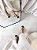 Clea - Sapato Feminino Slingback Bicolor Bico Quadrado Preto/Nude - Imagem 9