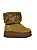 Babi - Bota Cozy Plataforma com Pelo Camurça Caramelo - Imagem 1